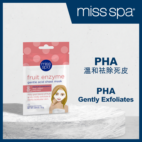 MISS SPA -  Fruit Enzyme Gentle Acid Sheet Mask