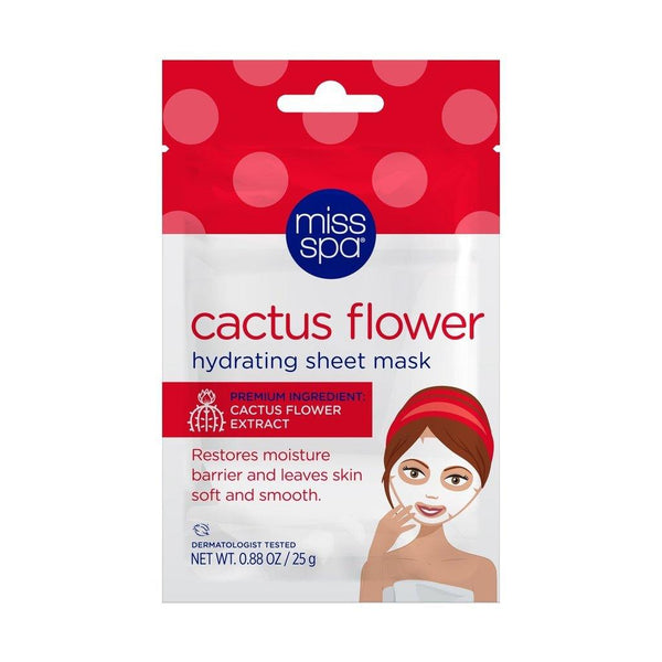 MISS SPA - Cactus Flower Hydrating Sheet Mask - Miss Spa HK