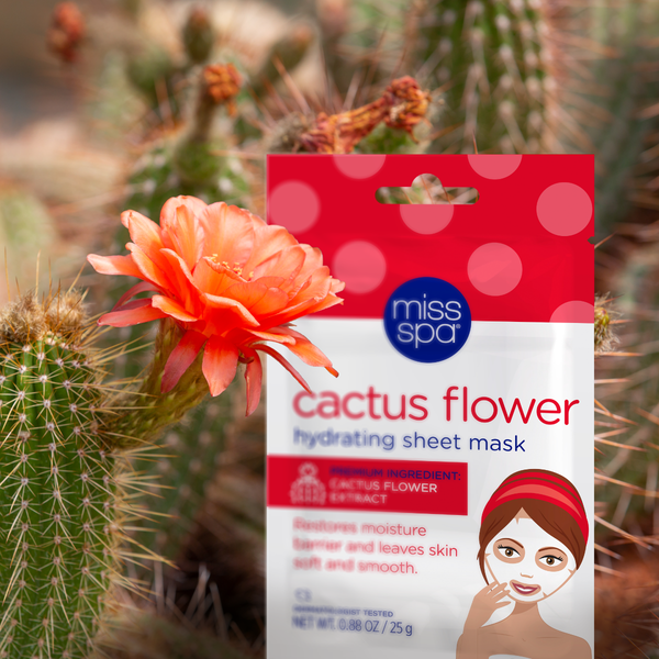 MISS SPA - Cactus Flower 仙人掌花滋潤面膜