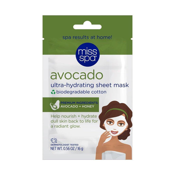 MISS SPA - Avocado Ultra-Hydrating Sheet Mask - Miss Spa HK